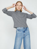 18519 High Neck Jumper - Grey