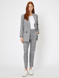 16300 black check trousers
