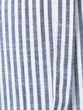 20051 Cold Shoulder Striped Dress - Multi Colour