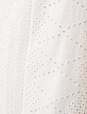 20061 Cotton Lace Dress - Off-White