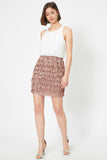 20498b Multi Colour Tasseled Skirt Dress