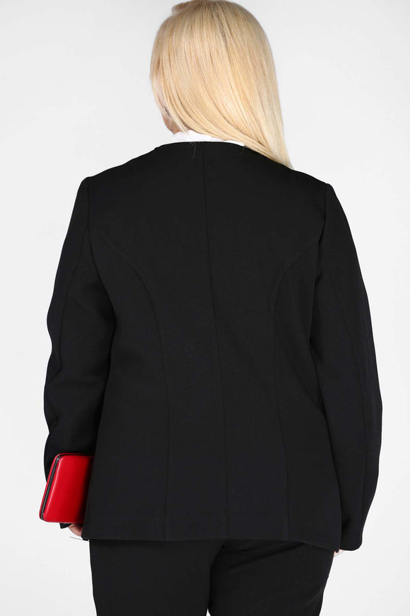 5298 Stone Zipper Detail Cardigan