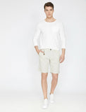 9797 Beige Pocket Detailed Short