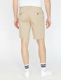 9799 Beige Pocket Detailed Short