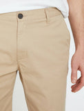 9799 Beige Pocket Detailed Short