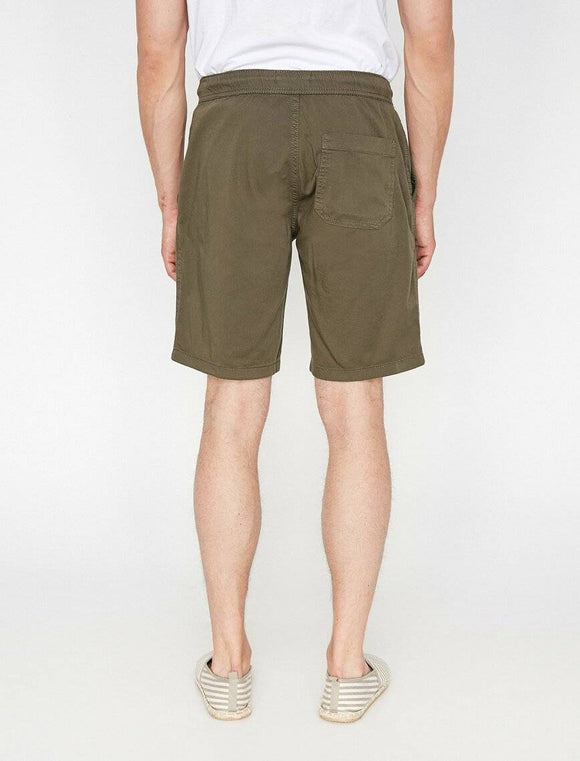 9804 Olive Tie Waist Short