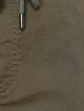 9804 Olive Tie Waist Short
