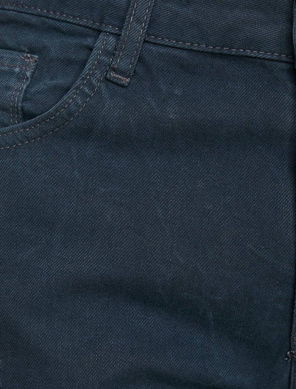 9812 Indigo Pocket Detailed Short