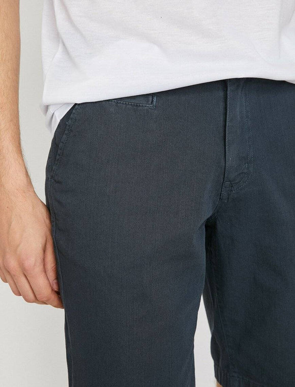 9816 Grey Pocket Detailed Short