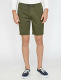 9822 Khaki Tie Waist Short