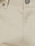 9825 Beige Pocket Detailed Short