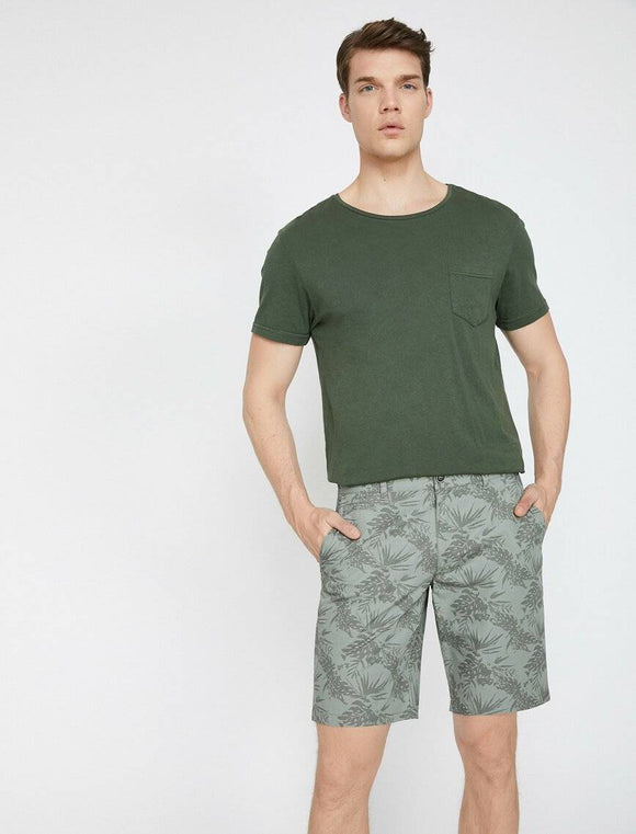 9839 Mint Pocket Detailed Short