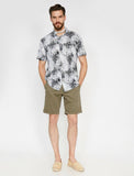 9841 Olive Pocket Detailed Short