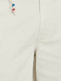 9842 Ecru Pocket Detailed Short