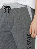 9847 Grey Pocket Detailed Short