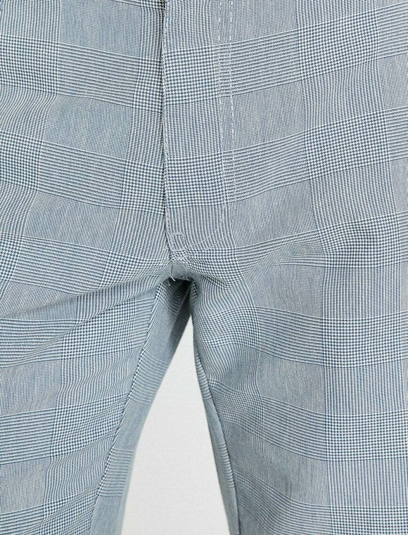 9855 Blue Pocket Detailed Short