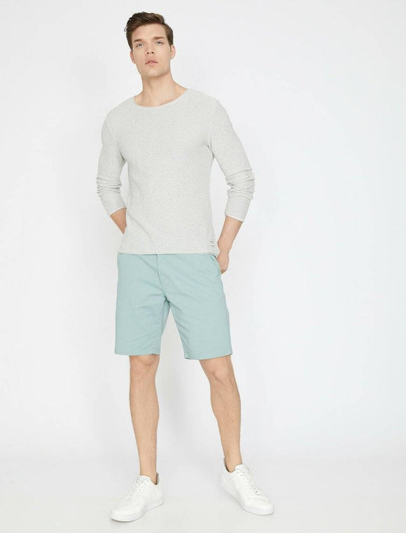 9861 Mint Pocket Detailed Short