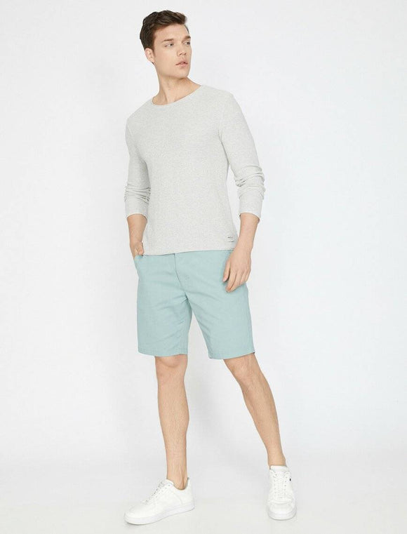 9861 Mint Pocket Detailed Short