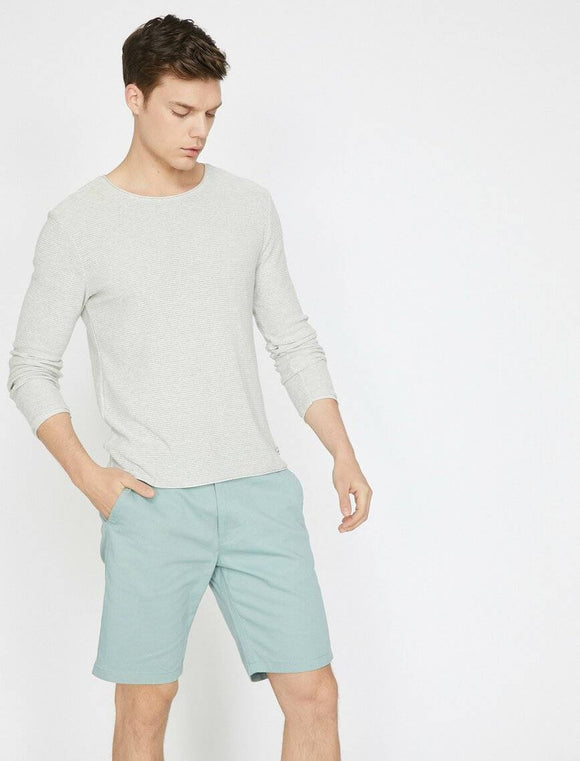 9861 Mint Pocket Detailed Short