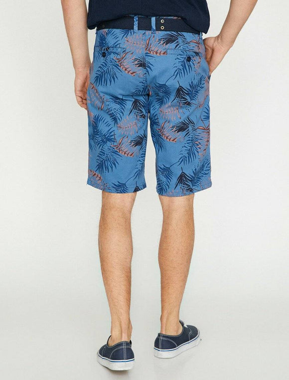 9862 Navy Pocket Detailed Short