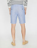 9863 Blue Pocket Detailed Short