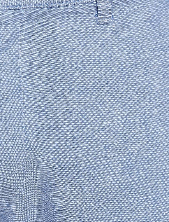 9863 Blue Pocket Detailed Short