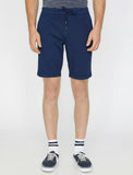 9868 Blue Tie Waist Short