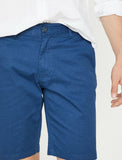 9878 Navy Pocket Detailed Short