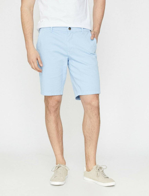 9880 Blue Pocket Detailed Short