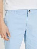 9880 Blue Pocket Detailed Short