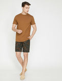 9881 Khaki Pocket Detailed Short