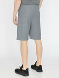 9886 Grey Pocket Detailed Short