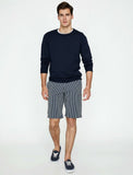 9891 Navy Pocket Detailed Short