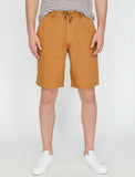 9893 Beige Tie Waist Short
