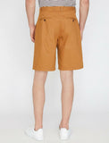 9893 Beige Tie Waist Short