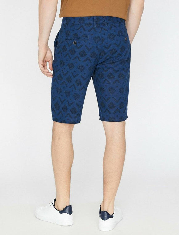 9898 Navy Pocket Detailed Short