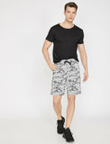 9901 Grey Pocket Detailed Short