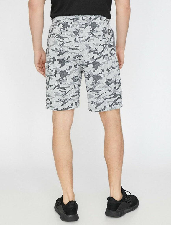 9901 Grey Pocket Detailed Short