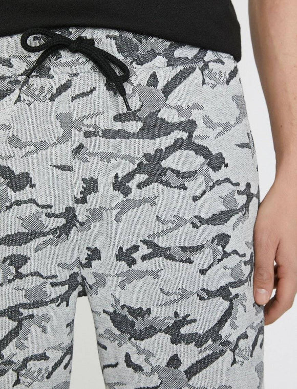 9901 Grey Pocket Detailed Short