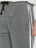 9906 Anthracite Tie Waist Short