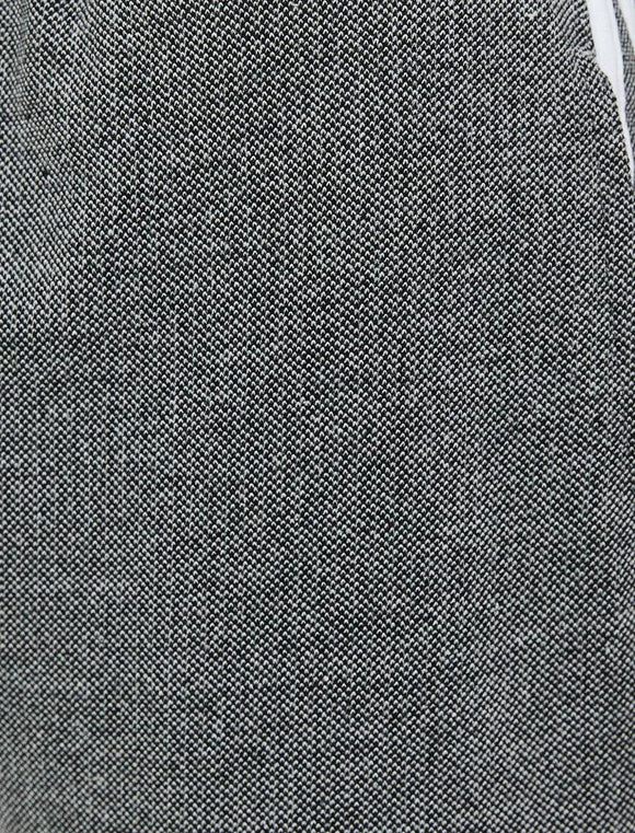 9906 Anthracite Tie Waist Short