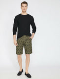9911 Khaki Pocket Detailed Short
