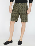 9911 Khaki Pocket Detailed Short