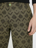 9911 Khaki Pocket Detailed Short