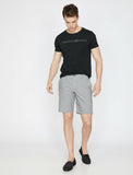 9912 Grey Pocket Detailed Short
