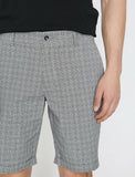 9912 Grey Pocket Detailed Short