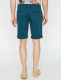 9913 Blue Pocket Detailed Short