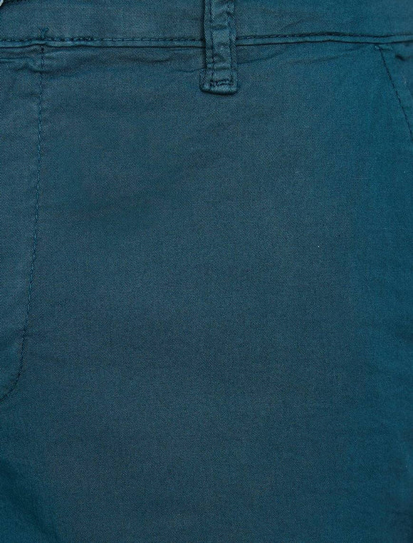 9913 Blue Pocket Detailed Short