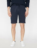 9921 Navy Pocket Detailed Short