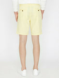 9922 Yellow Pocket Detailed Short